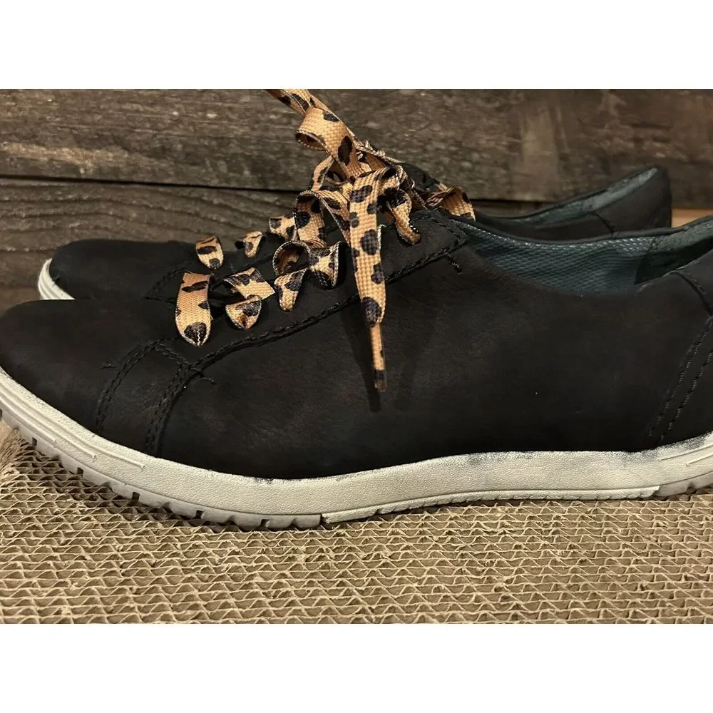 Dansko Leela Womens Leather Black‎ Waterproof Shoes Size 40